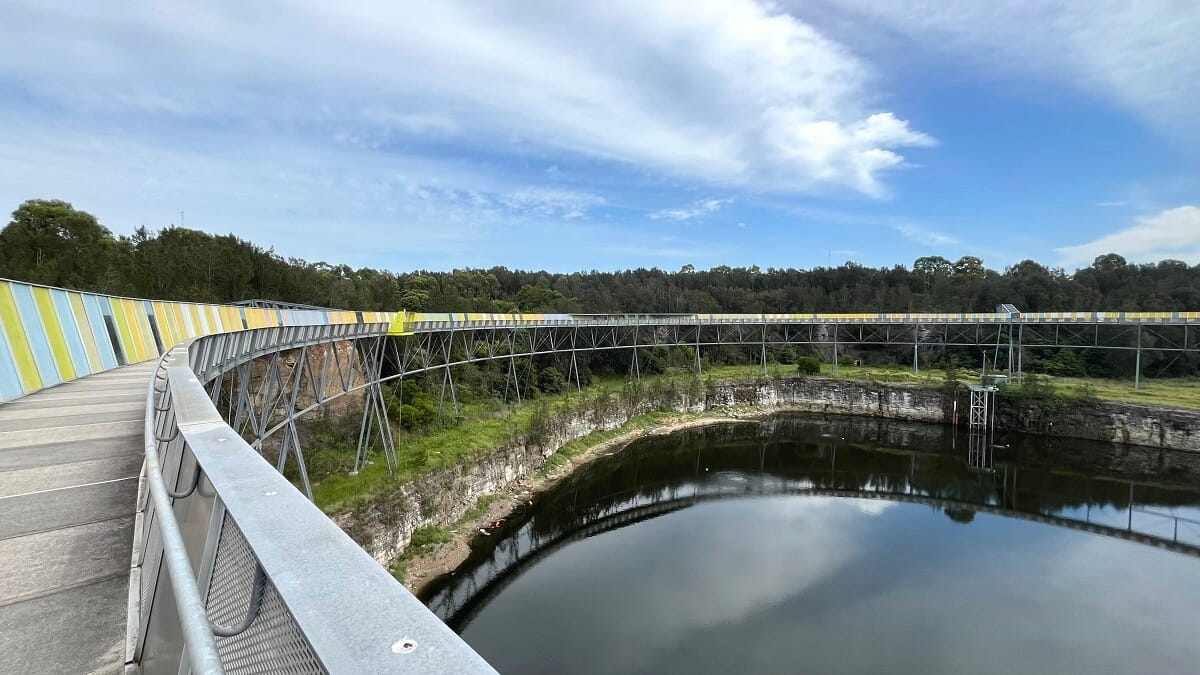 Brickpit Ring Walk in Sydney Olympic Park