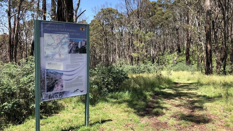 Federal Falls Walking Track near Orange