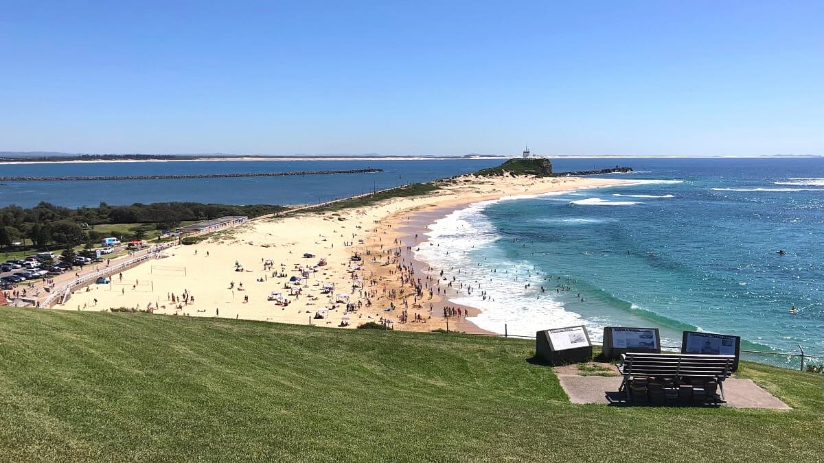 Beaches in Newcastle