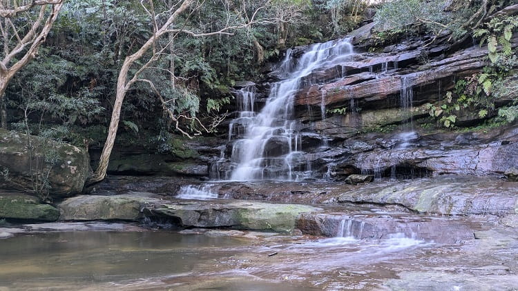Somersby Falls in Brisbane Water National Park