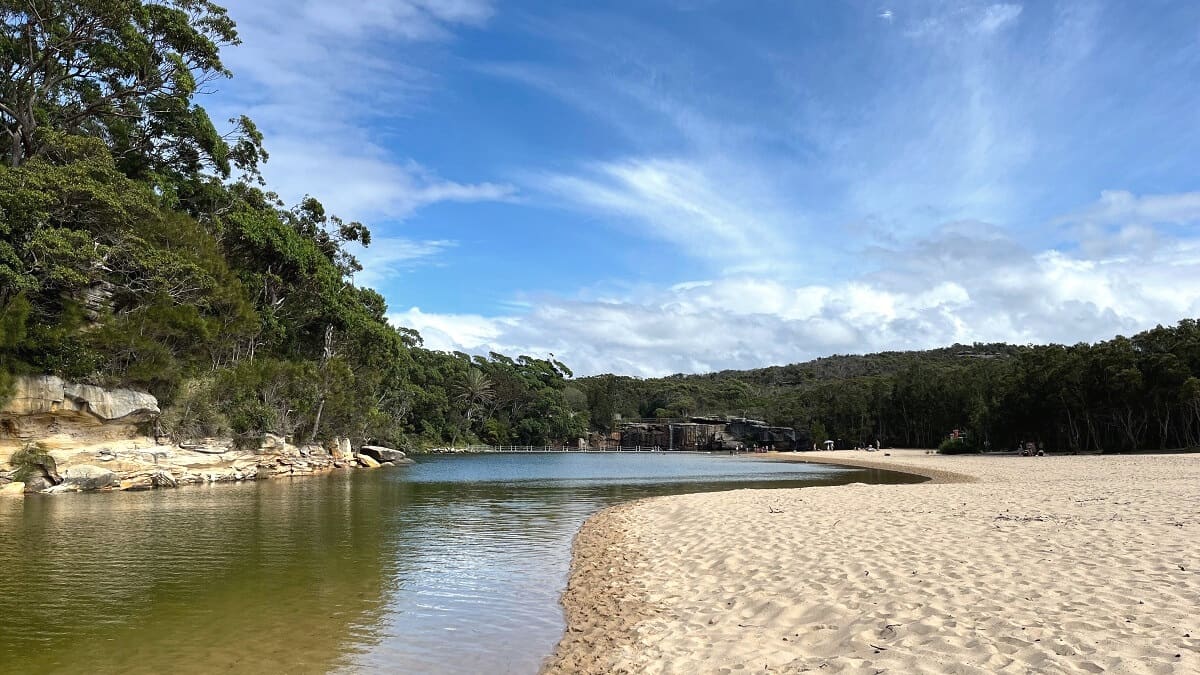 Wattamolla Beach and Falls in Royal National Park
